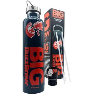 Letnerny-Bouteille Isotherme En Acier Inoxydable De 1000 Ml &iquest; Bouteille Isotherme &Agrave; Double Paroi Pour Boissons C S Et Froides, R&eacute;tention De La Temp&eacute;rature De 12 &Agrave; 24 Heures, &Eacute;tanche, Sans Bpa - Neuf