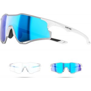 Subzonal-Lunettes Velo Photochromique Lunette De Soleil Sport Cyclisme Homme Femmes Route Vtt Running Course A Pied Base-Ball Golf Football K425 - Neuf