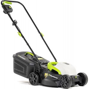 MEVRONISSHOP-Tondeuse &Eacute;lectrique 2-en-1 LE320E &iquest; Compacte 1200W/32cm avec Bac de Ramassage 27L pour Petites Surfaces &iquest; Poign&eacute;e Ergonomique et Protection Contre Les Surcharges - Neuf