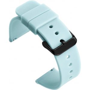 Kal-Silicone 14mm 16mm 18mm Bracelet De Montre En Silicone, Dégagement Rapide Replacement Bande - Neuf