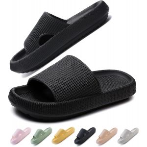 Kalanka-Nuage Chaussons Femme Homme Claquettes Confortables Pantoufle Cozyslides Semelle Épaisse Cloud Slippers Unisex Taille Eu 36-47 - Neuf