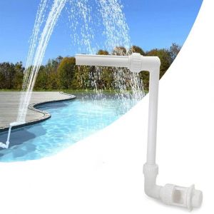 Simple Jet d'eau, Piscine hors Sol Accessoires, Réglable Chute d'eau pour le Refroidissement et la Relaxation - Neuf