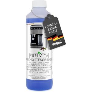 KALANKA-PURIVITA® Nettoyant Universel pour Système de Lait pour Machines à Café [500ML] - Universel Coffee Machine Milk Cleaner - Nettoyage Machine a Cafe Buse pour le Lait - Détergent pour Jura & Me - Neuf