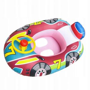 Anneaux De Natation Siège Flottant Siège De Bateau Gonflable Anneau De Siège Pour Les Vacances Rose - Neuf