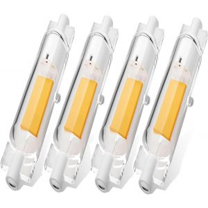 Ampoule R7s Led 118mm Dimmable,Ampoules Led 118mm 30w &Eacute;quivalent Ampoule Halog&egrave;ne J118 300w,Blanc Chaud 3000k,3000lm Pas De Scintillement,&Eacute;clairage &Agrave; Faisceau 360 &deg;,Ac 220-240v,Lot De 2 - Neuf