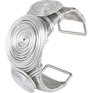 Bracelets Rigides Dor&eacute;s Pour Femmes Bracelet Empilable En Argent Bracelets Vintage De Style Boh&egrave;me Pour Femmes Bracelet Rigide Large Et Ajustable En Or Bijoux Tendance Et Originaux - Neuf