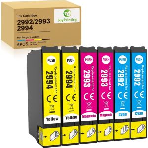 ChenQuanSarl-Lot De 6 Cartouches D'Encre De Rechange Pour 29 29Xl Pour Expression Home Xp-342 Xp-352 Xp-235 Xp-355 Xp-245 Xp-442 Xp-335 Xp-255 Xp-257 Xp-332 Xp-345 (Noir, Cyan, Magenta, Jaune) - Neuf