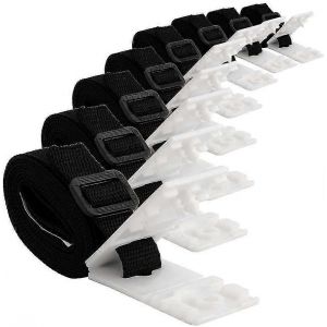 8 X Sangles De Retenue Pour Les Sangles De Fixation Du Systme De Bobine Et Les Clips Pour Les Housses Daccessoires Du Systme De Bobine - Neuf
