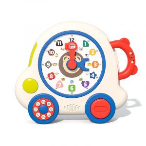 Horloge Jeu &Eacute;ducatif Pour Enfants,Jouet Pour Apprendre L'heure/Animal/Couleur/Forme,Cadeau De No&euml;l Et Nouvel An Pour Gar&ccedil;ons Filles 2 3 4 Ans - Neuf