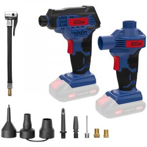G&uuml;de - Kit Compresseur + Pompe &agrave; Air s&eacute;ns Fil Kls 18-0 (ss Accu Ni Chargeur) - Neuf