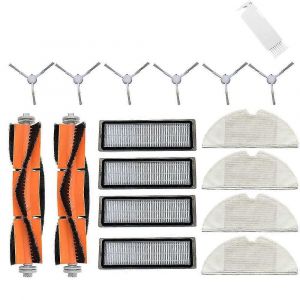 Ensemble d'accessoires : chiffons, réservoir d'eau, brosse, filtre HEPA pour aspirateur robot Mi 1c Stytj01zhm - Neuf