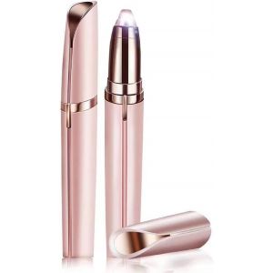 Eryi-Epilateur Sourcil Femme Rasoirs,Stylo Epilateur Sourcil Rasoir Femme Électrique Visage, Femme Rechargeable Rosedoré Sans Douleur Rasoir Sourcils Tondeuse À Épilation Visage Femme Machine A Épile - Neuf
