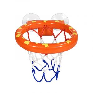 Panier De Basket Pour Bébé, Ensemble De Mini-Panier De Basket Pour Enfants Avec 3 Ballons, Jouet De Bain, Mini-Panier De Basket Avec Ventouse (Ordinaire) - Neuf