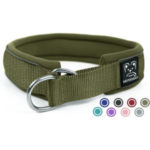 Chenquansarl-Collier Pour Chien Semi &Eacute;trangleur, R&eacute;sistant Nylon Collier De Dres Avec Souple Rembourr&eacute; & Fils Tr&egrave;s R&eacute;fl&eacute;chissants, S&eacute;curit&eacute; Anti-Traction Collier &Eacute;ducative Pour Chiot Petits Moyens Gr - Neuf