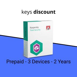 Kaspersky Total Security (3 Pc - 2 Ans) - Neuf