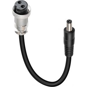 Dc 5.5 X 2.1 Mm To 2 Pin Gx-16 Power Cable,Dc 5521 Plug On Extension Cable Gx-16 Socket For Led Lighting,Drone Charge (0.25 M/9 Feet)-Marque G&eacute;n&eacute;rale - Neuf