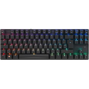 Mx 8.2 Tkl Wireless, Clavier De Jeu Sans Fil Sans Pav&eacute; Num&eacute;rique, Disposition Britannique (Qwerty), Bluetooth, 2,4 Ghz & C&acirc;ble, Mx2A Red Switches, Noir - Neuf