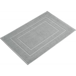 KAL-Tapis De Bain | 60 X 90 Cm Extra Large | 100% Coton | Tapis De Douche | Tapis De Bain | Couleur : Gris - Neuf