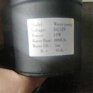 Mini pompe &agrave; eau DC 12 V 19 W 800 l/h,moteur sans balais,submersible - Neuf