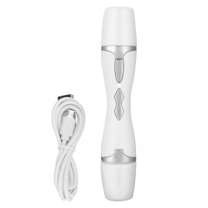 Masseur oculaire electrique, anti-cernes, anti-rides, serum de massage oculaire, instrument d'importation (blanc) - Neuf