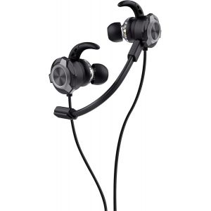 Lkljij-Trust Gxt 406 Pine Ecouteurs Filaire Gaming Pour Nintendo Switch Ps5 Ps4 Xbox Pc, 3.5mm, Ecouteur Intra Auriculaire Avec Micro Détachable, Contrôle En Ligne, Coque De Protection Incluse, Noir - Neuf