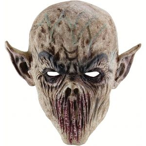Masque de cosplay d'Halloween, masque horrible, masque de monstre effrayant et terrifiant, costumes d'Halloween - Neuf