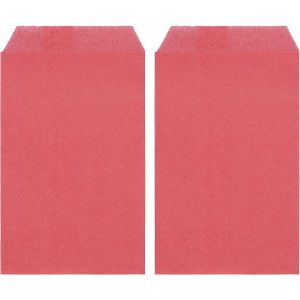 Rose Rose Plat Petit Papier Sulfurisé Sachets Enveloppes 2 3/4"" X 4 1/2"" (7 X 11,5cm) Paquet De 100-Petites Friandises Bonbons Graines Journaux - Neuf