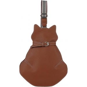 RFCBC-Sac à bandoulière pour femme - Sac à bandoulière en cuir - En forme de chat - Pièce de monnaie - Hip Hop - Neuf