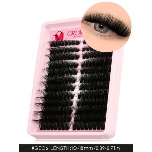 Ore-Cils Grappes Chat Cils Vaporeux Individuels Extensions De Cils Volume Moelleux Grappes Cils Bricolage Cils Maquillage-Lashes Clusters 06- - Neuf