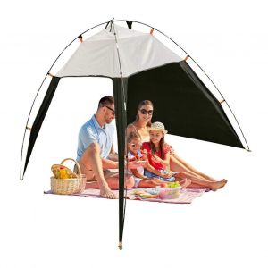 Plage D'auvent De Tente Imperm&eacute;able De Soleil &Agrave; L'ombre Portable L&eacute;ger Pour Camping Randonn&eacute;e P&eacute;destre P&ecirc;che Pique-Nique - Neuf