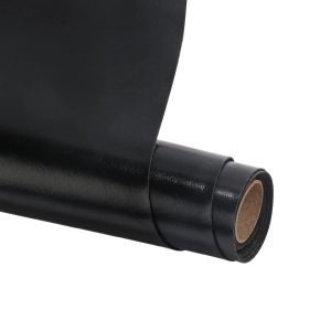 Simili Cuir Autocollant 150 X 40 Cm - Patch De Reparation Cuir Surface Lisse - Adhesif Reparation Cuir Pour Canap&eacute;s, Sacs &Agrave; Main, Vestes, Si&egrave;ges De Voiture - Noir[Z482] - Neuf