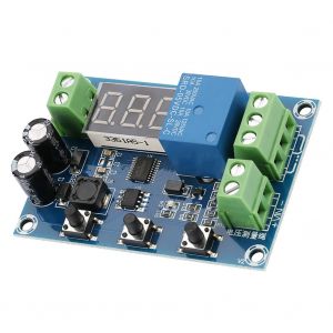 Module de protection de charge et de decharge de batterie 6-40 V, voltmetre integre, synchronisation de charge et de decharge - Neuf