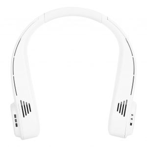 Ventilateur de cou suspendu USB silencieux (blanc) - Neuf