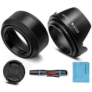 Pare-Soleil Universel Pliable En Caoutchouc Pour Appareil Photo Canon Nikon Sony Pentax Olympus Fuji 58 Mm[Z4375] - Neuf