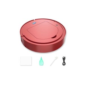 Aspirateur robot sans fil avec aspiration automatique pour le nettoyage des sols secs et humides - Neuf
