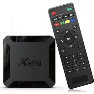 Box Tv Android 10.0 - Boitier Iptv Tv 4K Hd X96Q Mini - 2Go Ram - 16Go Rom Box Android Tv Wifi 2.4G H313 Cpu Cortex A53 - Lect[32] - Neuf