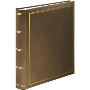 Album Photo Ultra Grand Format 'londres' 34 X 35cm (400 Photos 10x15cm &Agrave; Coller, 80 Pages Blanches Avec Intercalaires Papier Cristal, Album Scrapbooking Diy Livre Photo &Agrave; Personnaliser) Bleu - Neuf