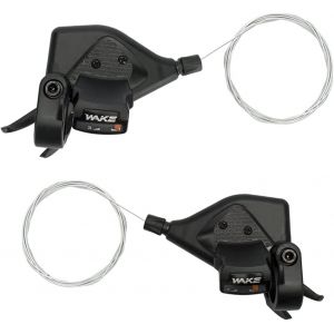 Subzonal-Manette De V&eacute;lo 3x7/3x8/3x9 Vitesses 1 Paire De Manettes De Vitesse D&eacute;railleur De V&eacute;lo De Montagne Avec Indicateur De Vitesse Combo Leviers De Changement De Vitesse Au Pouce Droit Et Gauche - Neuf