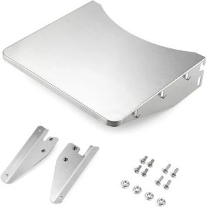 Tablette Pliable Inox pour Weber Smoker 47cm - Accessoire BBQ Facile &agrave; Installer. - Neuf