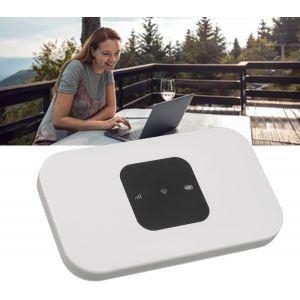 Hotspot Wifi Mobile Débloqué, Routeur 4G Lte Avec Emplacement Pour Carte Sim, Vitesse De Transmission Jusqu'À 150 Mbps, Routeur Wifi Portable Pour Le Camping À Domicile, Jusqu'À[H290] - Neuf
