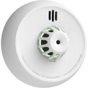 D&eacute;tecteur de Chaleur Wi-FI Compatible avec l`Appli Home Security, Station de Base SBS50 Requise, s`Interconnecte avec Les D&eacute;tecteurs de la S&eacute;rie Link+, XH02-M, Lot de 1 - Neuf
