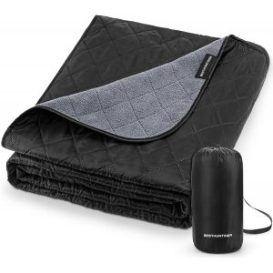 Letnerny-Besthuntier Couverture En Laine C , Grande Couverture De Stade, Imperm&eacute;able, C , &Eacute;quipement De Couchage Pour Sac &Agrave; Dos, Urgence, Couverture De Voiture, Avion, Randonn&eacute;e, Pique - Nique. - Neuf