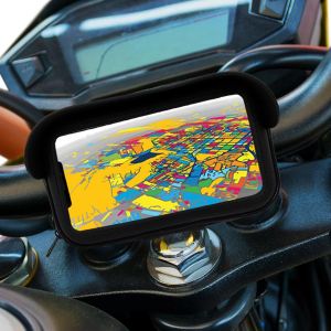 VornixorSarlshop-Support Telephone Moto avec Chargeur 2.1A Charge Rapide Coque Protection Visiere Anti-eblouissement Fixation de Guidon incassable attelage de securite valable pour Les Smartphones ju - Neuf