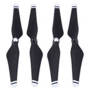 Helices En Fibre De Carbone 9450 Pour Drone Dji Phantom 2/3 (2 Paires A Rayures Blanches)-Qhfen - Neuf