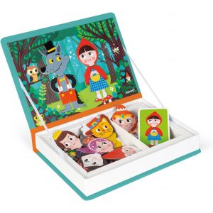 Mdy-- Magneti'book Contes - Jeu Educatif Magnétique 40 Pièces - Apprentissage Motricité Fine Et Imagination - Dès 3 Ans, J02588 - Neuf