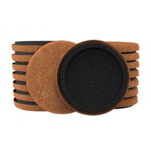 Lot de 8 patins pour meubles sur parquet, &eacute;paisseur 120 mm - Neuf