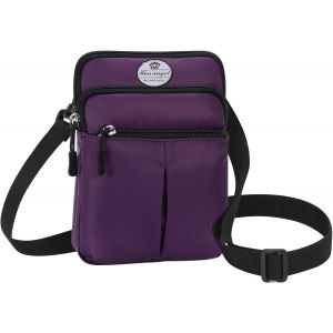KALANKA-Sac Banane Chic Sac de Taille de Voyage Sac Ceinture pour Téléphone Unisexe Léger Multicolore Mini Sac Bandouliere avec Sangle Interchangeable pour Homme Femme Jogging Vélo Sport - Neuf