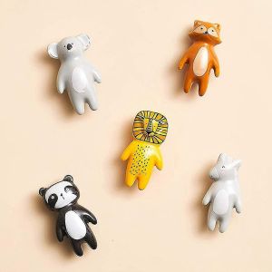 Boutons d'armoire Poulies de tiroir Boutons de meubles pour enfants 5 pièces - Neuf