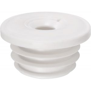 YEMAESRE-Joint D'Étanchéité Pour Tuyau De Vidange, Bouchon D'Étanchéité En Silicone Pour Machine À Laver, Bouchon De Vidange Anti-Odeur Pour Tuyau D'Égout De 45-50 Mm En Pvc, Blanc - Neuf