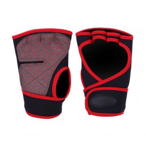1 Paire De Gants De Sport Antiderapants Pour Halterophilie (Rouge, L) - Neuf